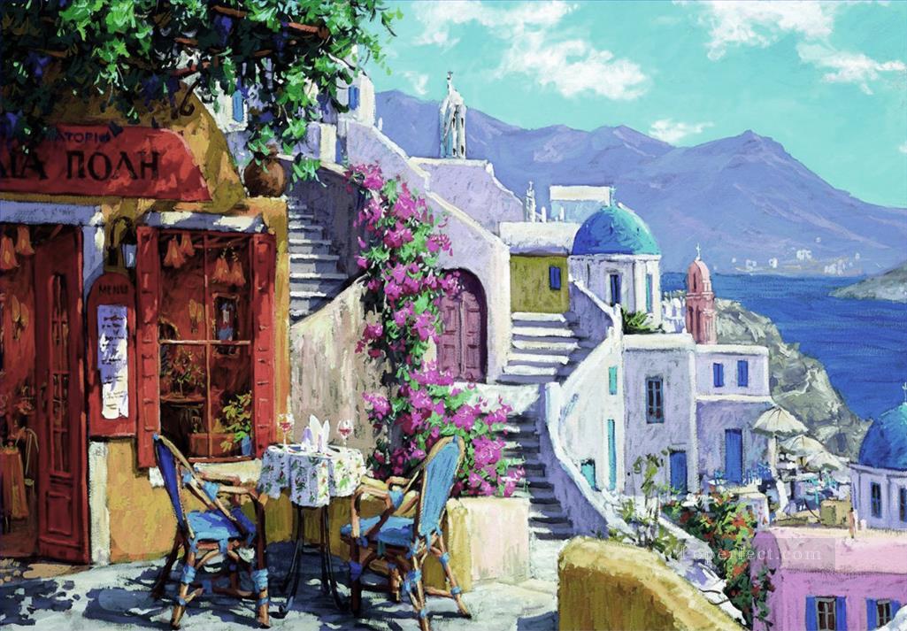 mt014 Aegean Mediterranean Oil Paintings